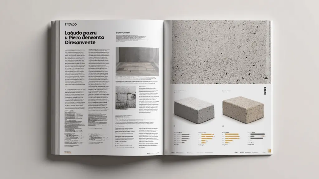 Laudo para piso drenante